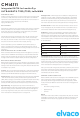 Elvaco CMi4111 Manual