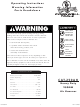 Cornwell Tools CAT-250AH Operating Instructions