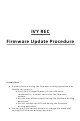 Canon IVY REC Firmware Update Procedure