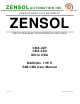 Zensol CBA-32P User Manual