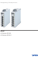 Lenze IoT Gateways x510 LAN Mounting Instructions