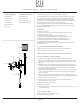 RH Baby&child EVIE CRYSTAL SCONCE Assembly Instructions