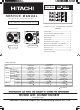 Hitachi RAC-25FXE Service Manual