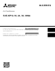 Mitsubishi Electric SVZ-KP12NA Operation Manual