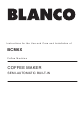 Blanco BCM6X Instructions For Use And Care And Installation