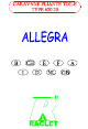 RACLET Allegra Manual