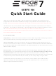 Advanced Technologies The Edge 7 Tablet Quick Start Manual