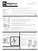 EGS Appleton EBR3023EH15 Instruction Sheet