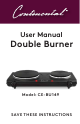 Continental Refrigerator CE-BU149 User Manual