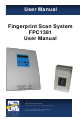 CM security FPC1381 User Manual