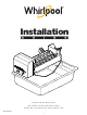 Whirlpool MODULAR ICE MAKER KIT Installation Manual