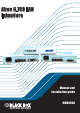Black Box Abeo G.703 LAN Manual And Installation Manual