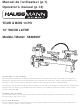 Haussmann Xpert 58485007 Operator's Manual