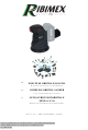Ribimex PRBAT20/PORSB User And Maintenance Manual