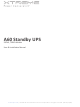 Xtreme Power Conversion A60-550 User & Installation Manual