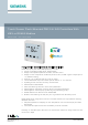 Siemens RDF870KN Series Manual