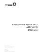 Lucent Technologies Galaxy Power System 4812 Product Manual