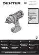 Dexter Laundry 20VIW2-350.1 Instructions Manual