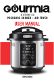 Gourmia GPA2060 User Manual