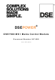 DSE DSE7560 Manual