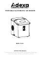 Adexa HZB-15/SA Instruction Manual