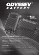 Odyssey Battery Charger 7A Instruction Manual