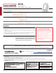 sensorswitch WPD Quick Start Manual