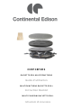CONTINENTAL EDISON CERPC8PERS Instruction Booklet