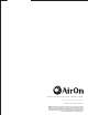 Airon IAT-604AEH1 User Manual