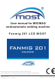 Most Fanmig 201 LCD User Manual