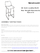 Belnick 2-ET-ER18345-30-DB-GG Assembly Instructions