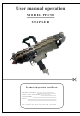 Pretec PFC50 User Manual Operation
