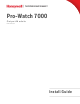 Honeywell Pro-Watch 7000 Install Manual