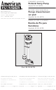 American Plumber W-SU40TB Owner's Manual