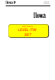 Itowa LEVEL ITW Series User Manual