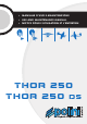 Polini THOR 250 Use And Maintenance Manual