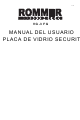 ROMMER VG-3 FG User Manual
