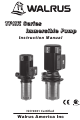Walrus TPHK Series Instruction Manual