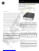 GE SPST480 Manual