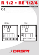 Daspi R 1/2 Instruction Manual