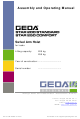 GEDA STAR 200 STANDARD Assembly And Operating Manual