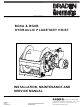 Paccar Winch BRADEN Gearmatic BG6A Installation Maintenance And Service Manual