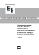 Stahl 8562/5 Operating Instructions Manual