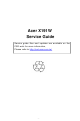 Acer X191W Service Manual