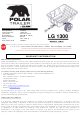 Clam POLAR TRAILER LG 1300 Manual