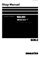 Komatsu WA500-6 Manual