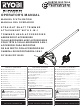 Ryobi EXPAND-IT RY15526 Operator's Manual