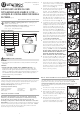 Utilitech GU4018-WH-I Manual