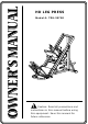 TDS TDS-35750 Owner's Manual
