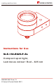 Vision & Control SLE-150-R625-P-SL Instructions For Use Manual